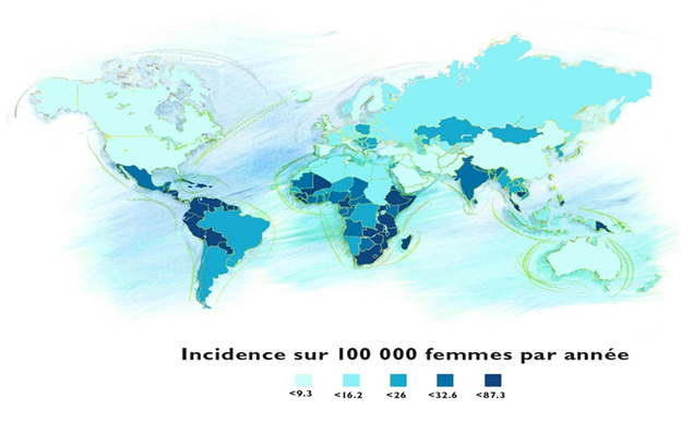 Campagne de dépistage du cancer du col de l’utérus du 24 Novembre au 18 Décembre 2012