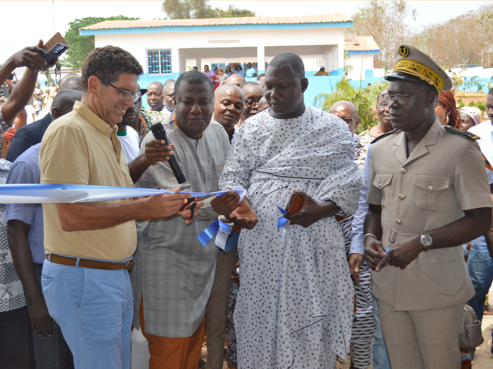 LE CENTRE DE SANTÉ DE KONGODIA INAUGURÉ